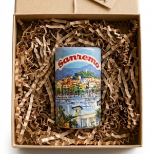 Calamita Sanremo in Ceramica in scatola Regalo